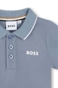 Băieți BOSS tricouri polo din bumbac pentru copii J51281.86.94 gri