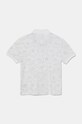 Lacoste tricouri polo din bumbac pentru copii PJ2613 alb AW24