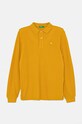 Dětské polo tričko United Colors of Benetton s límečkem žlutá 3089C300Z.G.Seaso.9BYH