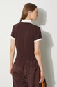 Clothing adidas Originals cotton polo shirt 80s Slim JC6175 brown