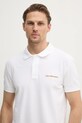Calvin Klein Jeans tricou polo alb J30J325664
