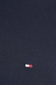 Βαμβακερό μπλουζάκι πόλο Tommy Hilfiger σκούρο μπλε MW0MW35588