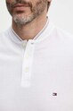 Tommy Hilfiger polo de bumbac alb MW0MW35589