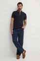 Tommy Hilfiger polo de bumbac MW0MW35594 bleumarin AW24