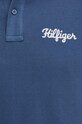 Хлопковое поло Tommy Hilfiger голубой MW0MW35603