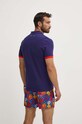 Abbigliamento Vilebrequin polo da uomo in cotone PLTAN100 blu navy