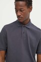 Pamučna polo majica G-Star siva D22783.D287