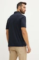BOSS polo bawełniane 50520297 granatowy AW25