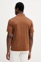 Odzież BOSS polo bawełniane 50520297 brązowy