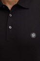 Pamučna polo majica BOSS crna 50520297