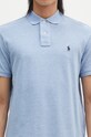 Polo Ralph Lauren polo de bumbac albastru 710666998