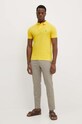 Polo Ralph Lauren polo bawełniane 710795080 żółty AW24