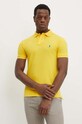 Polo Ralph Lauren polo bawełniane żółty 710795080