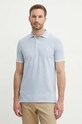 Polo tričko Polo Ralph Lauren 710941492 modrá AW24