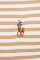 Хлопковое поло Polo Ralph Lauren 710941504 коричневый