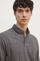 Бавовняне поло Armani Exchange сірий 6DZFLJ.ZJ2ZZ