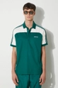 adidas Originals polo shirt 80s Premium Archive Mock Mesh green JC6529