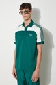 adidas Originals polo shirt 80s Premium Archive Mock Mesh JC6529 green