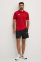 adidas Performance polo treningowe Entrada 22 H57489 czerwony AW24