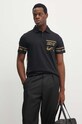 Ruházat Versace Jeans Couture pamut póló 77GAG6RB.JS429 fekete