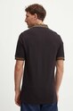 Odzież Versace Jeans Couture polo bawełniane 77GAGT04.CJ01T czarny