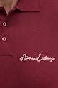 Armani Exchange tricou polo 8NZFSG.ZJ81Z burgundia