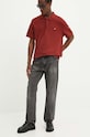 Levi's polo de bumbac 001EX rosu AW24