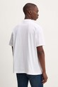 Îmbrăcăminte Levi's polo de bumbac A6735 alb