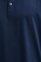 Bombažen polo Levi's A6735 modra