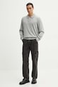 Levi's sweter bawełniany A8623 szary AW24