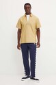 Puma cotton polo shirt MMQ 626642 beige AW24