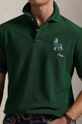 Bavlněné polo tričko Polo Ralph Lauren zelená 710953336