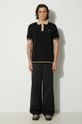 Filling Pieces cotton polo shirt Knit Polo 80713661861 black AW24