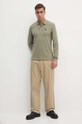 Aeronautica Militare camicia a maniche lunghe PO1803P191 verde AW24