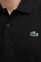 Тениска с яка Lacoste DH3201 черен