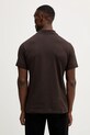 Lacoste tricou polo DH5522 maro AW25