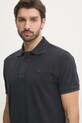 Бавовняне поло Lacoste чорний PH2857