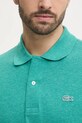 Bavlnené polo tričko Lacoste zelená PH3518