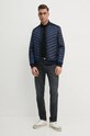 Лонгслів з домішкою вовни BOSS 50524320 чорний AW24