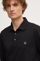 BOSS longsleeve bawełniany 50523917 czarny NC24