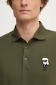 Karl Lagerfeld polo 544221.745022 zielony