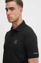 Karl Lagerfeld tricou polo negru 544221.745024