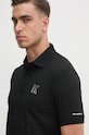 Karl Lagerfeld tricou polo negru 544221.745024