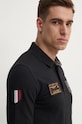 Aeronautica Militare camicia a maniche lunghe nero PO1835P192