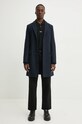 Бавовняний лонгслів HUGO 50528358 чорний AW24