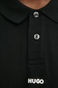 HUGO longsleeve din bumbac 50528358 negru