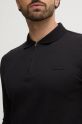 Calvin Klein longsleeve din bumbac K10K113586 negru