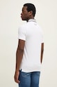 Îmbrăcăminte Guess tricou polo NOLAN M4BP66.J1314 alb