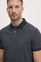 Bavlnené polo tričko Tommy Hilfiger tmavomodrá MW0MW33196
