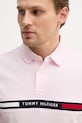 Tommy Hilfiger polo różowy MW0MW38130